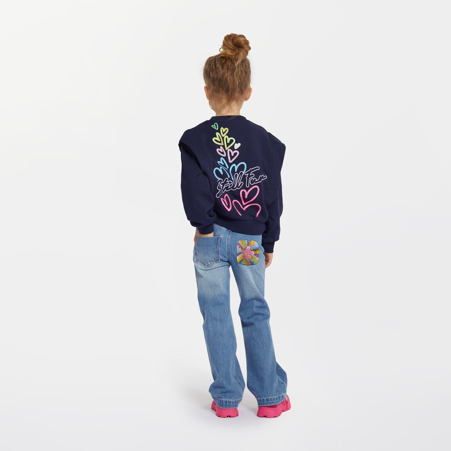 Star Flared Jeans