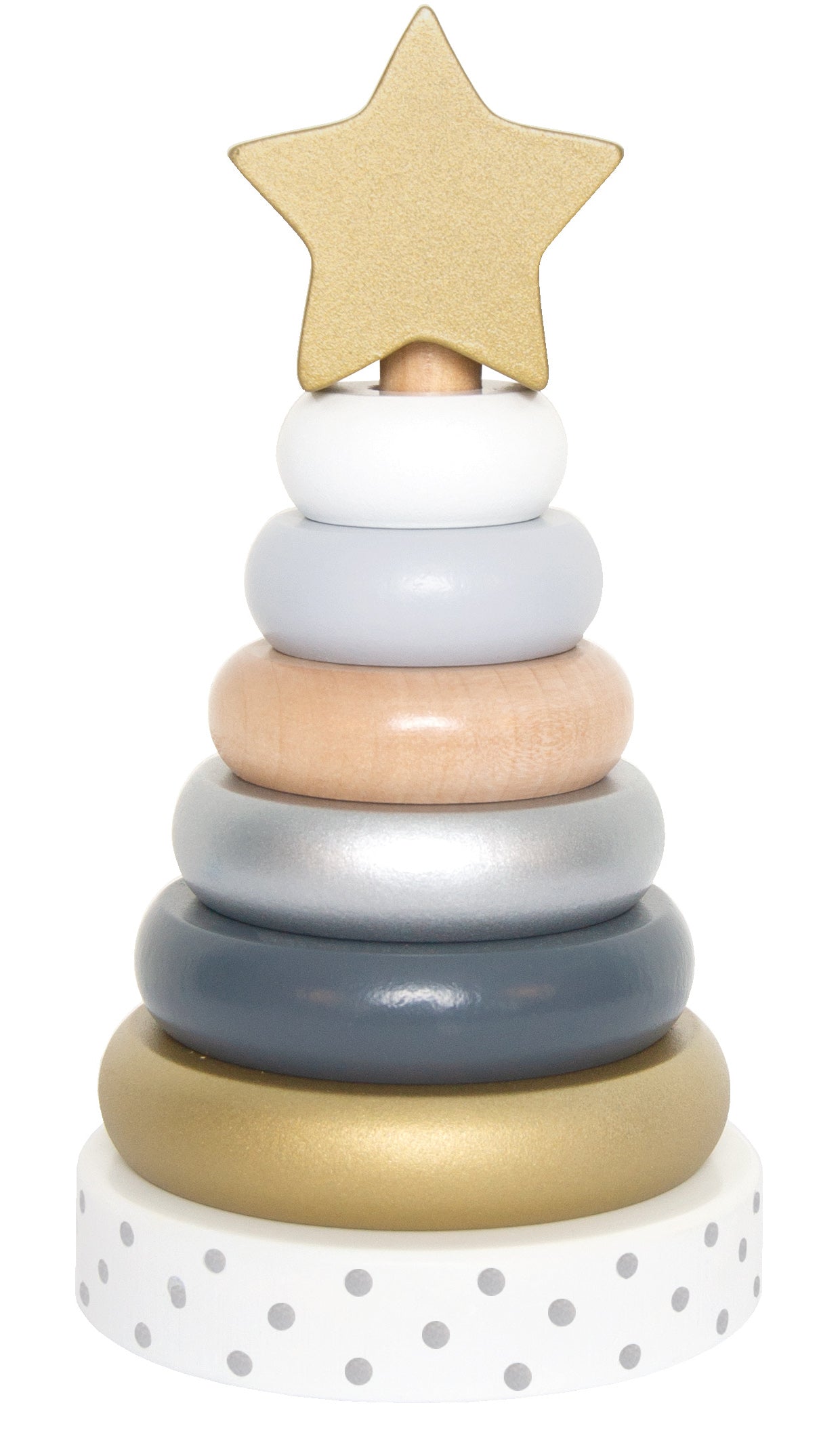 Silver Stacking Toy