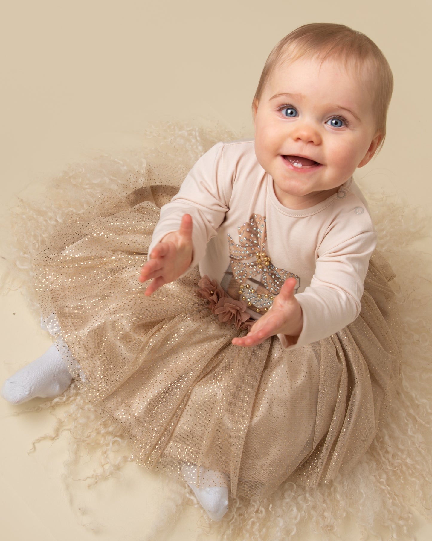 Mink Tulle Present Sparkle Set