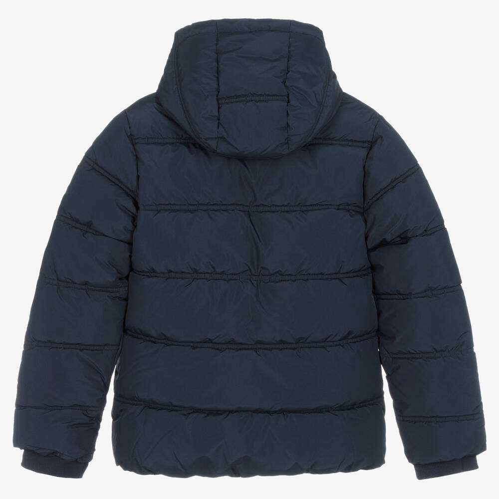 BOSS Navy Puffer Coat