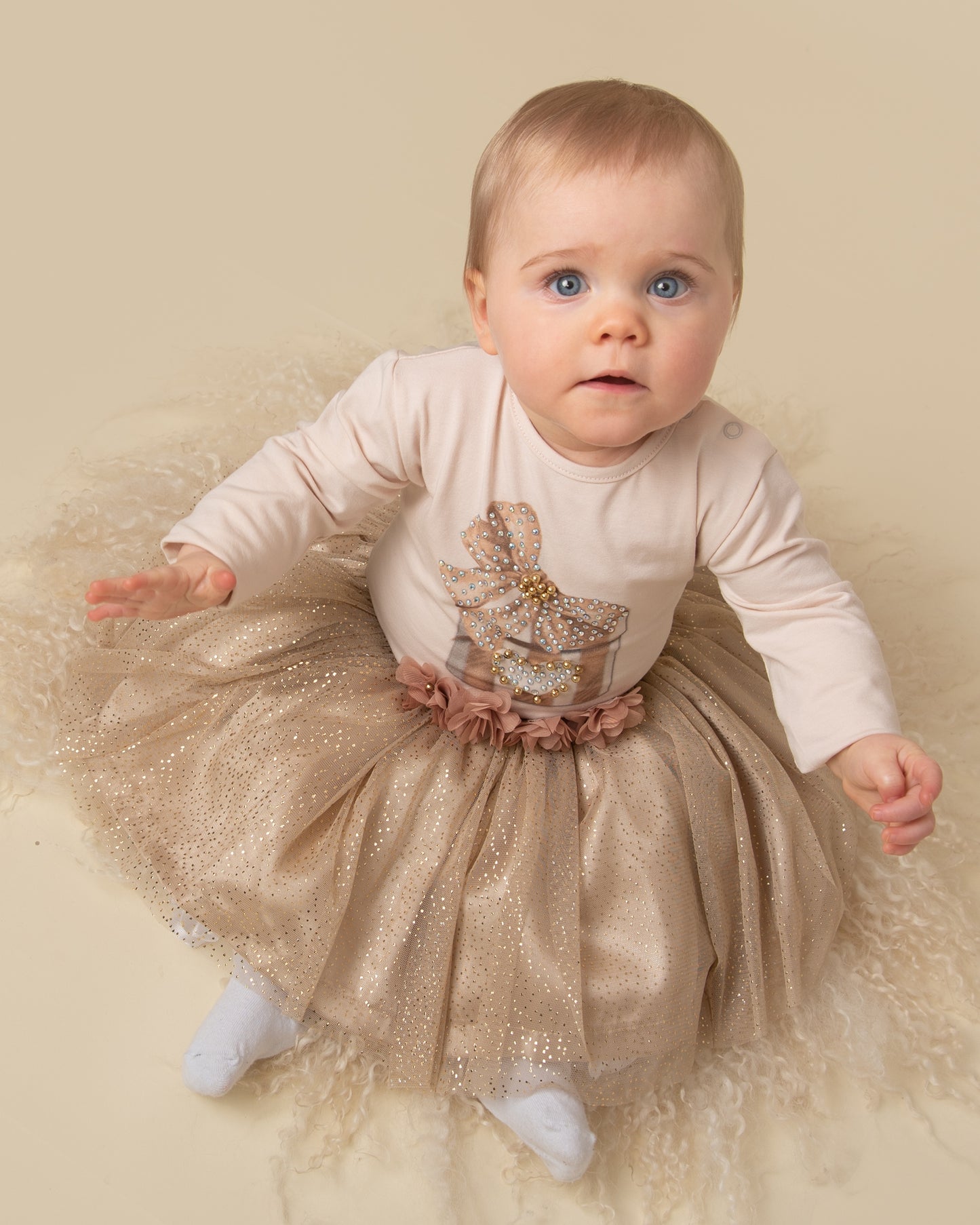 Mink Tulle Present Sparkle Set