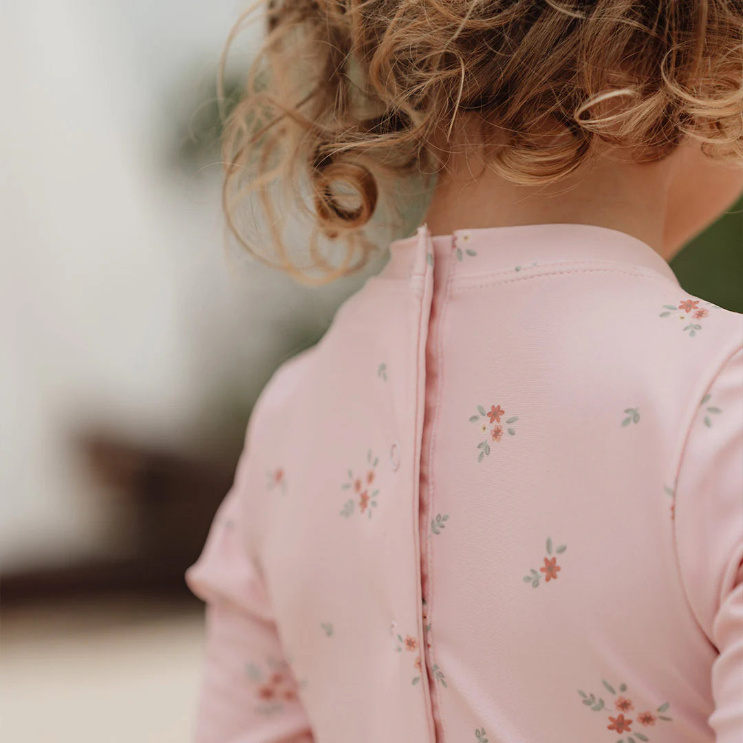 Little Dutch Long Sleeves Bathsuit - Rosy Meadows