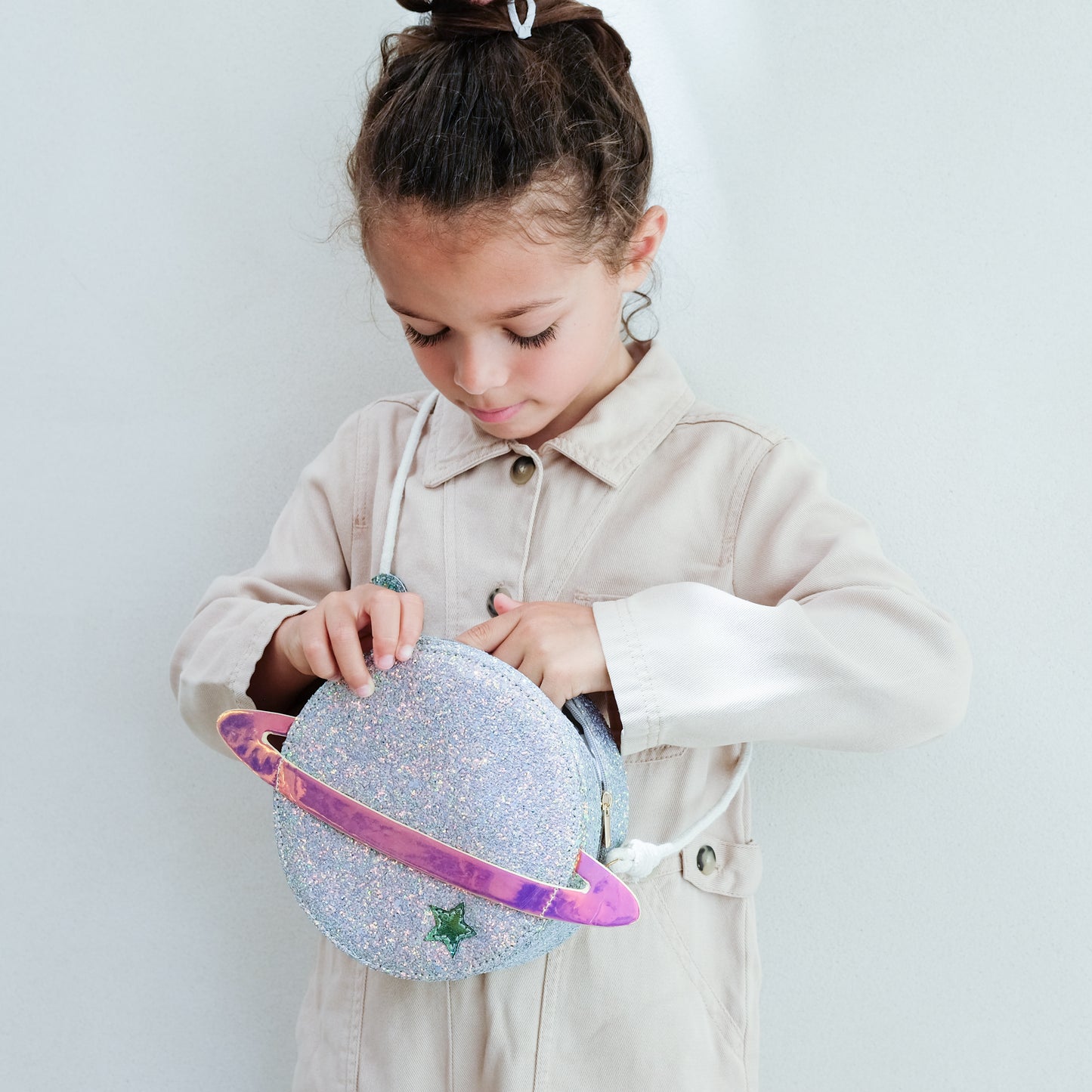 Solar System Glitter Bag