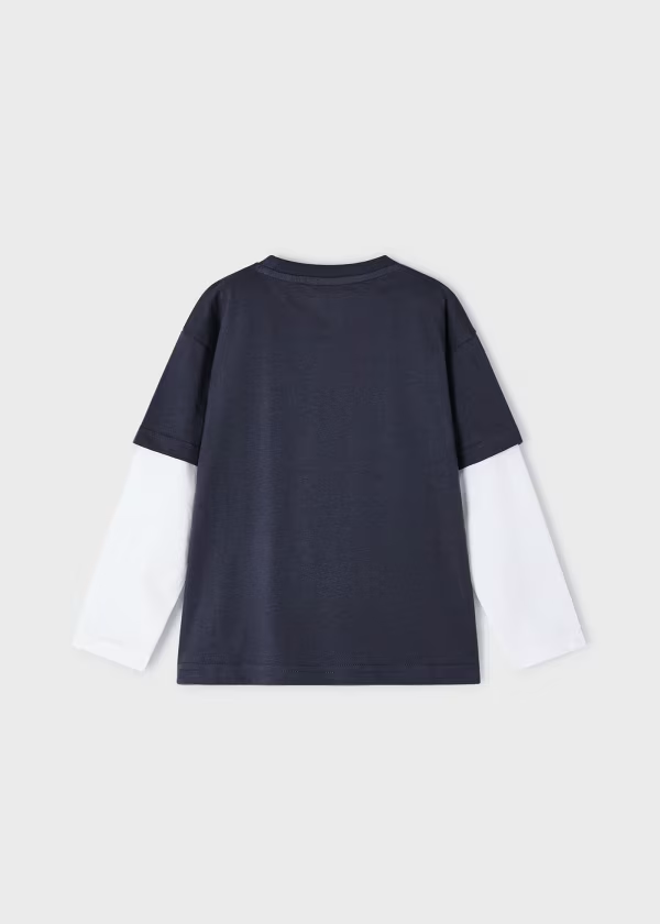 Boy Double Sleeve T-Shirt Better Cotton