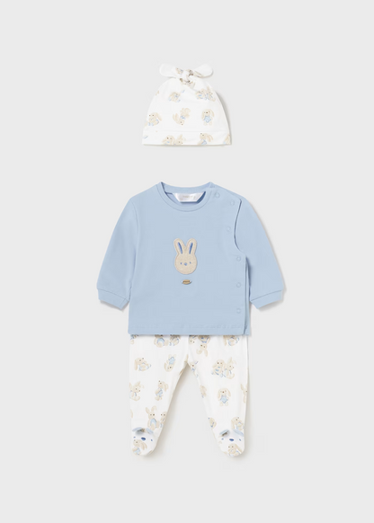 Newborn Blue 3 Piece Set Better Cotton