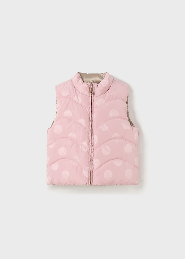 Pink & Gold Reversible vest