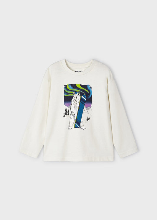 Polar Bear Long Sleeved Top