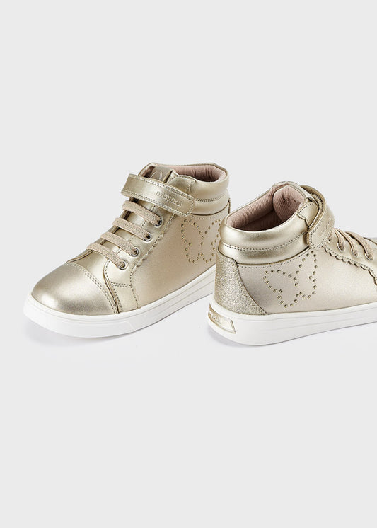 Gold Butterfly Trainers