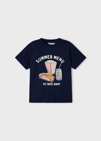 T-shirt Summer Menu