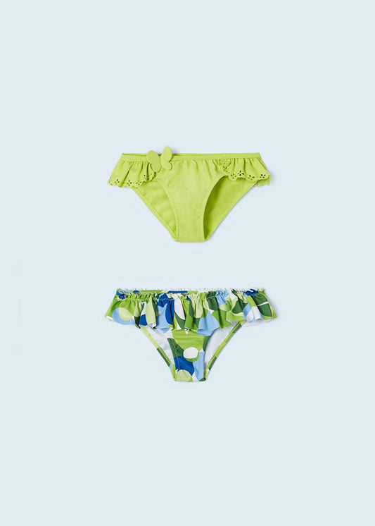 Set Of 2 Lime Bikini Bottoms