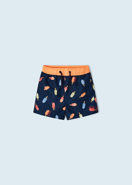 Ice Cream Navy Swim Shorts