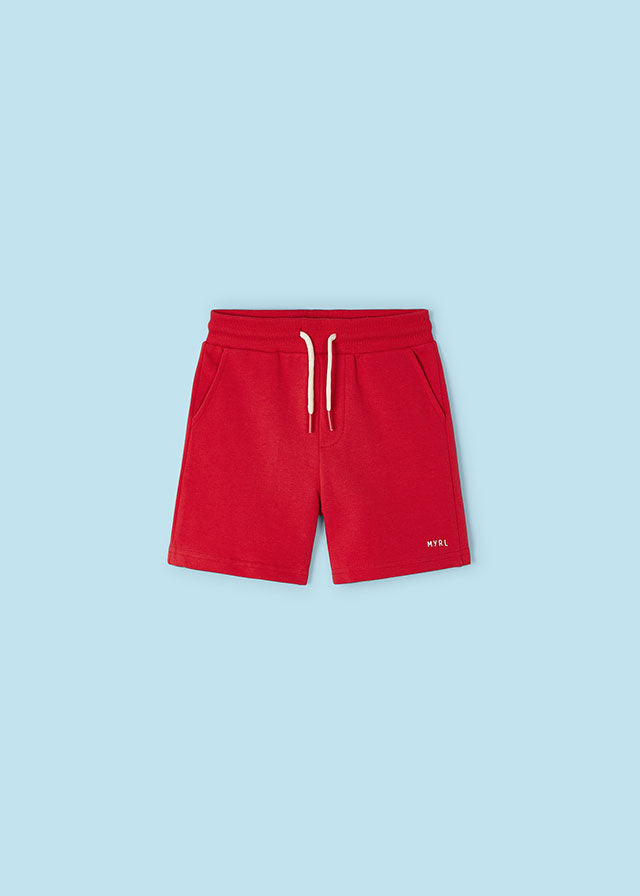Red Bermuda Shorts