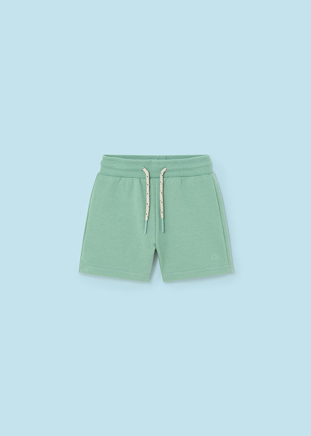 Tea Green Baby Shorts