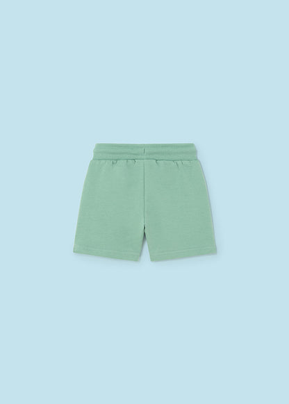 Tea Green Baby Shorts