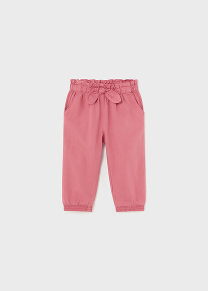 Clay Wide Trousers With Bow