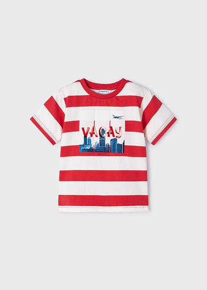Red & White Striped T-Shirt