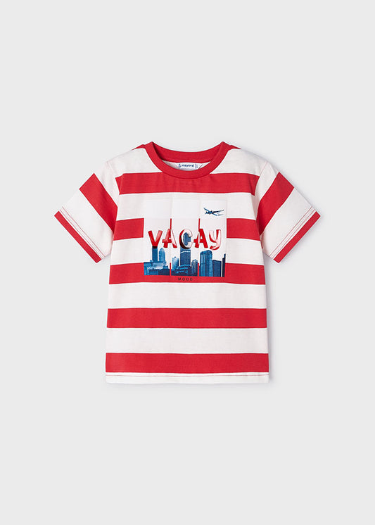 Red & White Striped T-Shirt