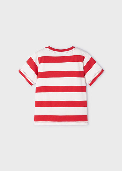 Red & White Striped T-Shirt