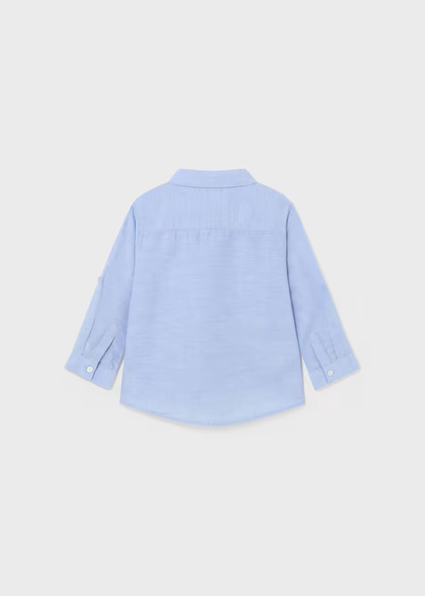 Baby Long Sleeved Linen Shirt