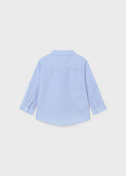 Baby Long Sleeved Linen Shirt