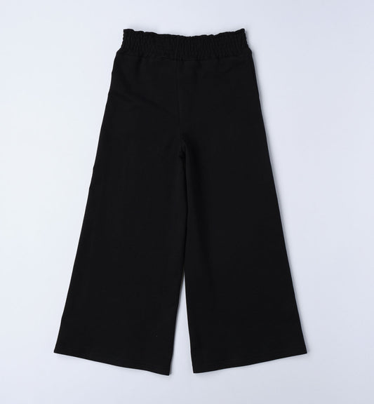 Black Wide Trousers