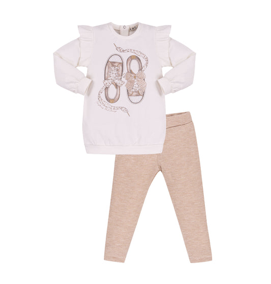 Ivory & Gold Trainer Set