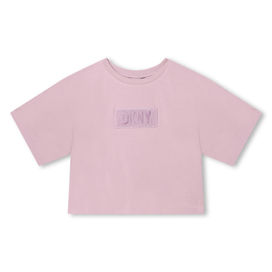 DKNY Pink Cropped Top