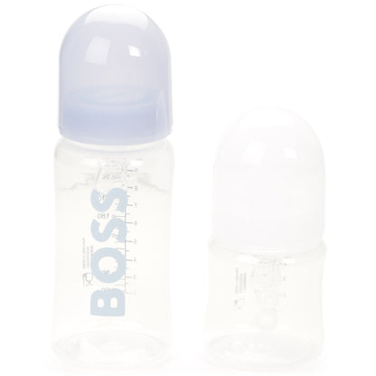 2 Pack Light Blue Baby Bottles