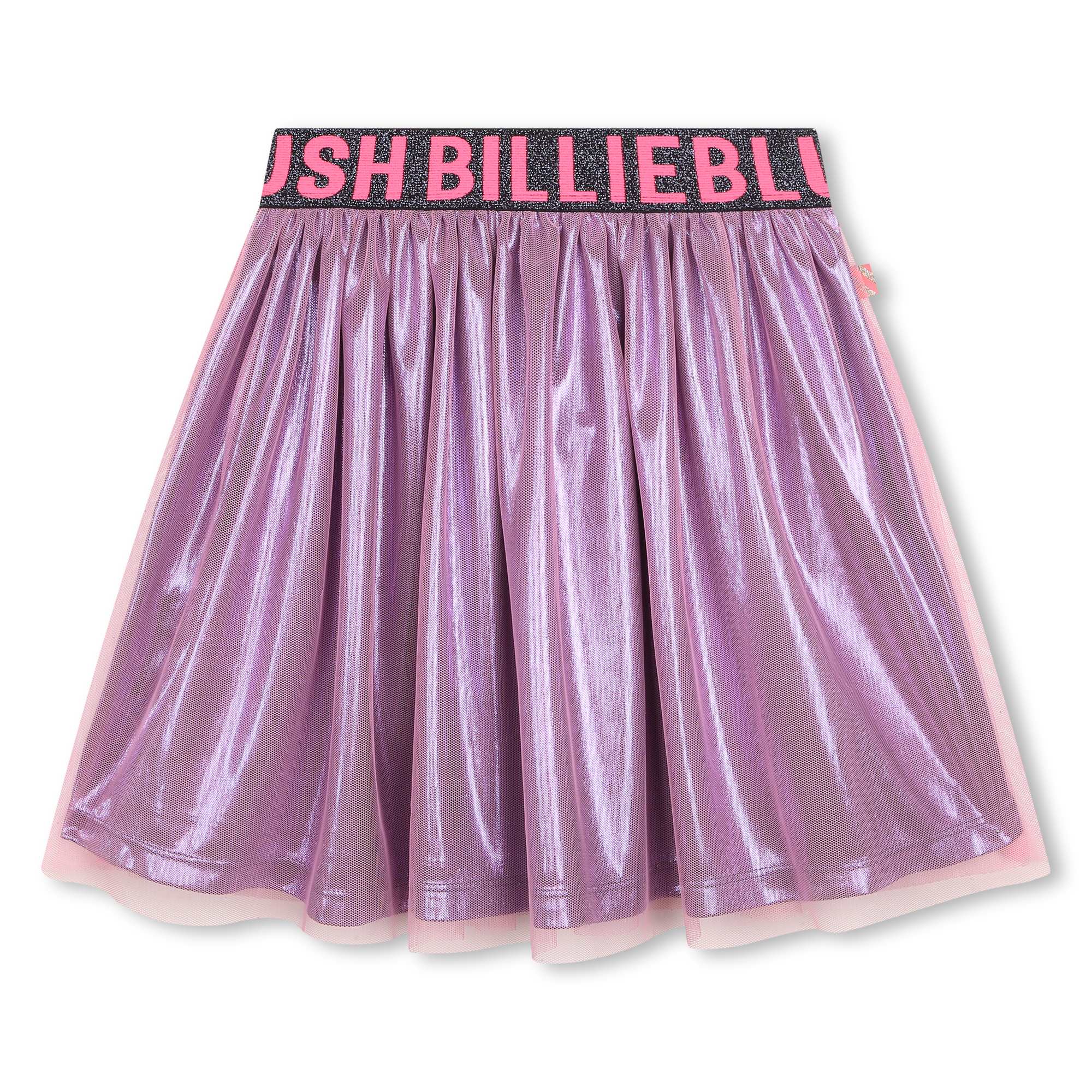 Pink metallic deals skirt