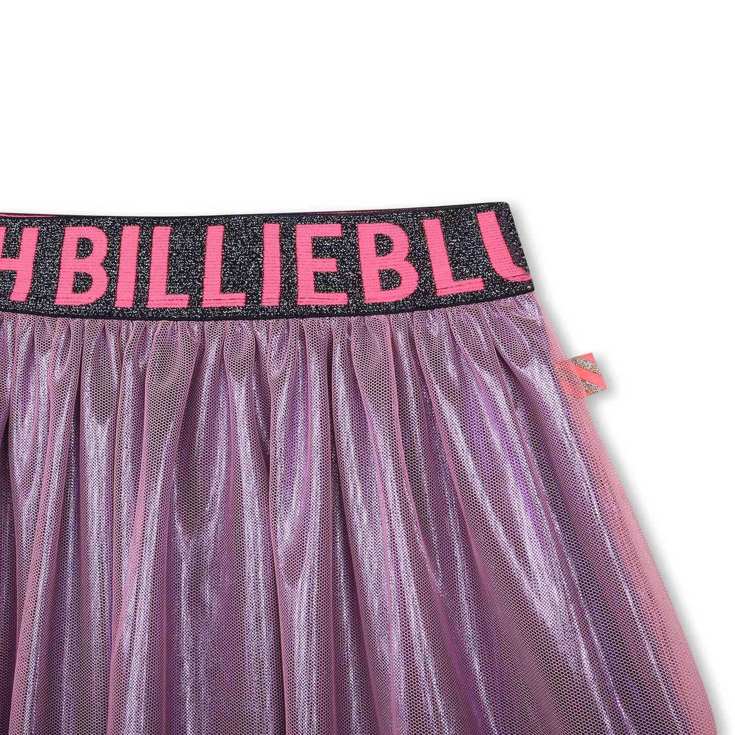 Pink Metallic Skirt