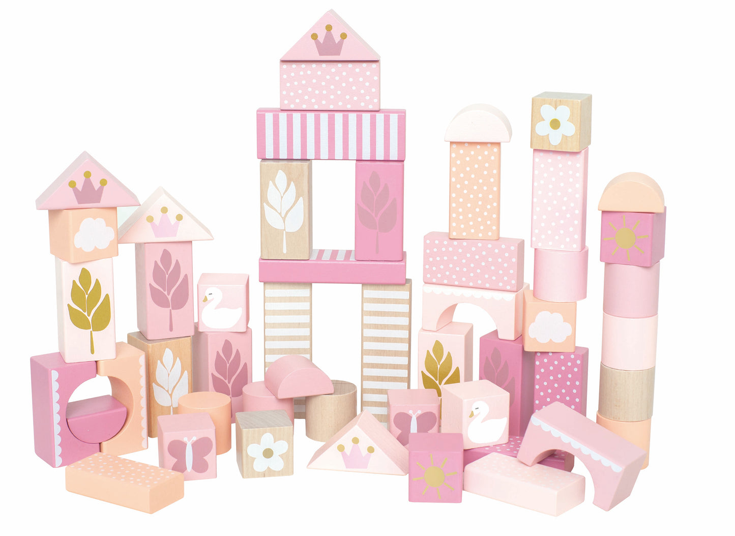 Pink building blocks