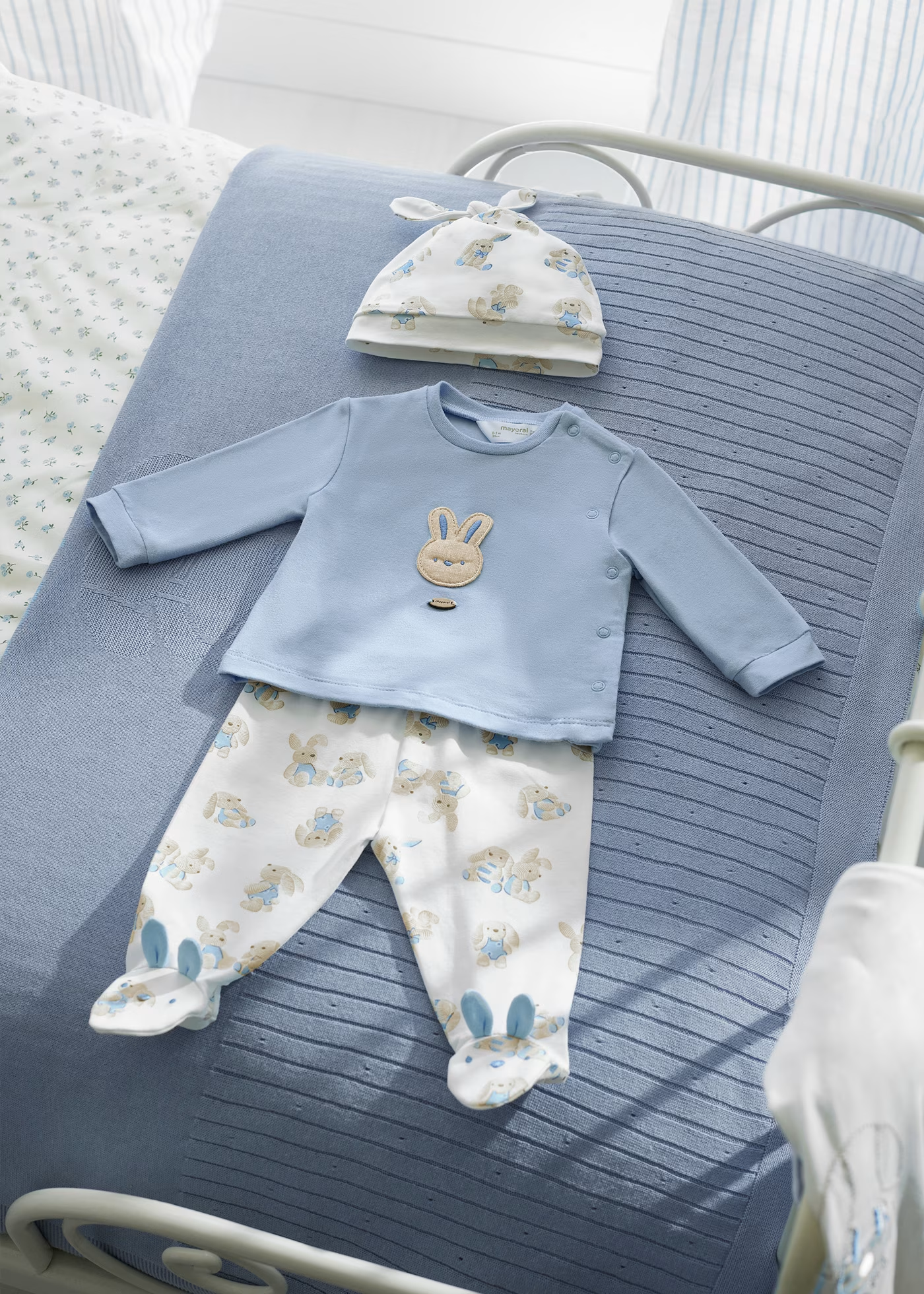 Newborn Blue 3 Piece Set Better Cotton