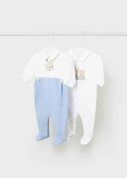 Newborn Set 2 Sleepsuits Better Cotton