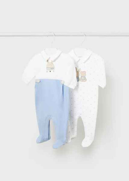 Newborn Set 2 Sleepsuits Better Cotton