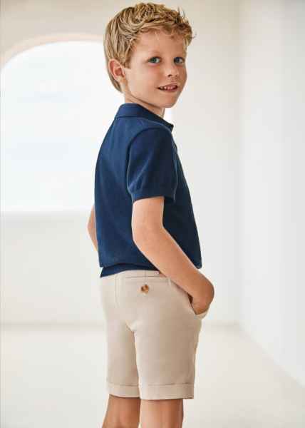 Boy Linen Chino Shorts