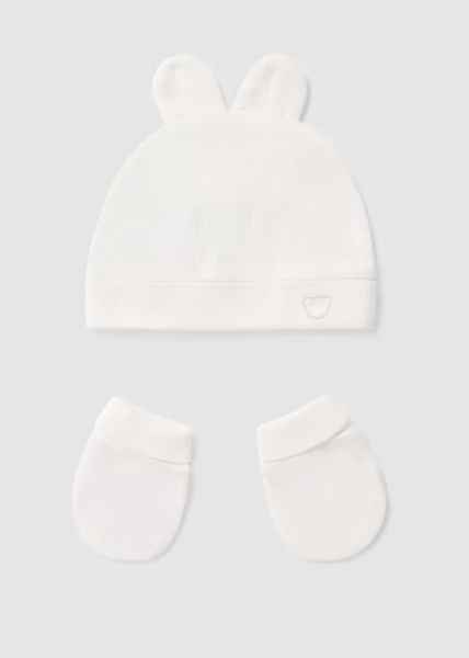 Baby hat and mittens set Better Cotton