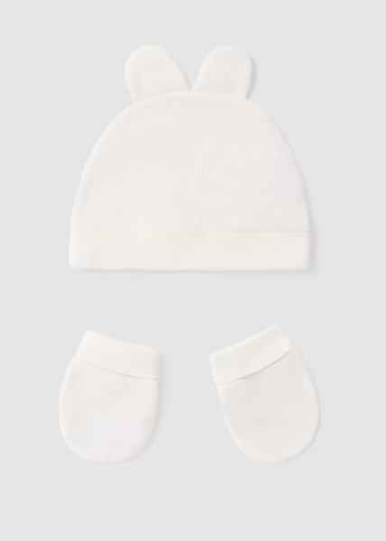 Baby hat and mittens set Better Cotton