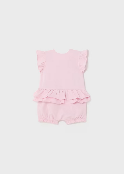 Newborn Pink Set of 2 Rompers Better Cotton