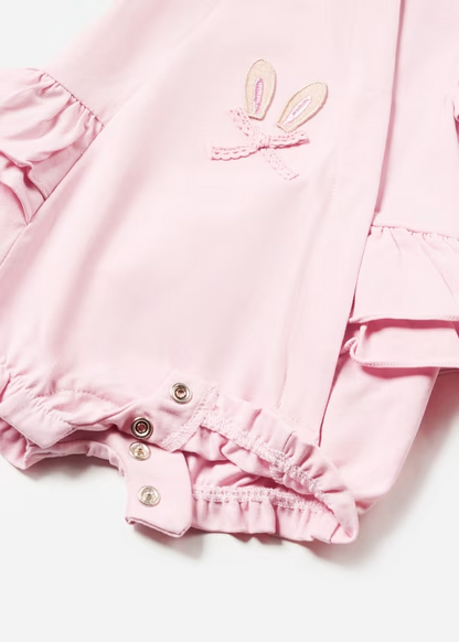 Newborn Pink Set of 2 Rompers Better Cotton