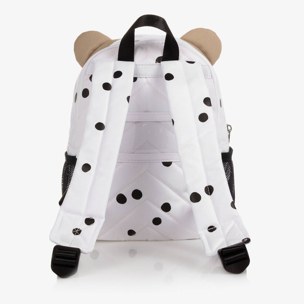 Ivory & Beige Teddy Bear Backpack