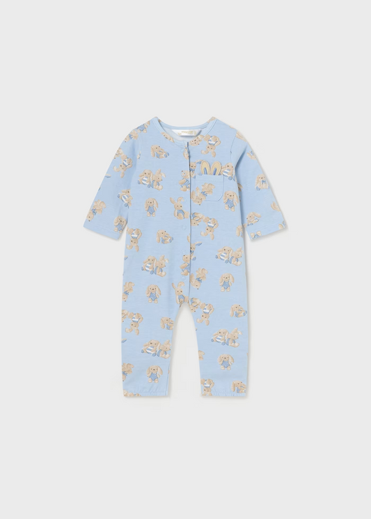 Newborn Print Sleepsuit Better Cotton