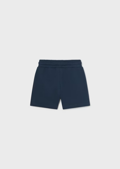 Baby Basic Plush Navy Shorts