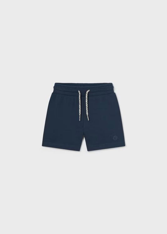 Baby Basic Plush Navy Shorts
