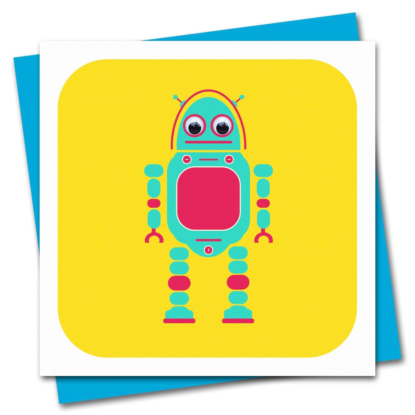 Children's Birthday Card | Cute kids card | Robot Cards